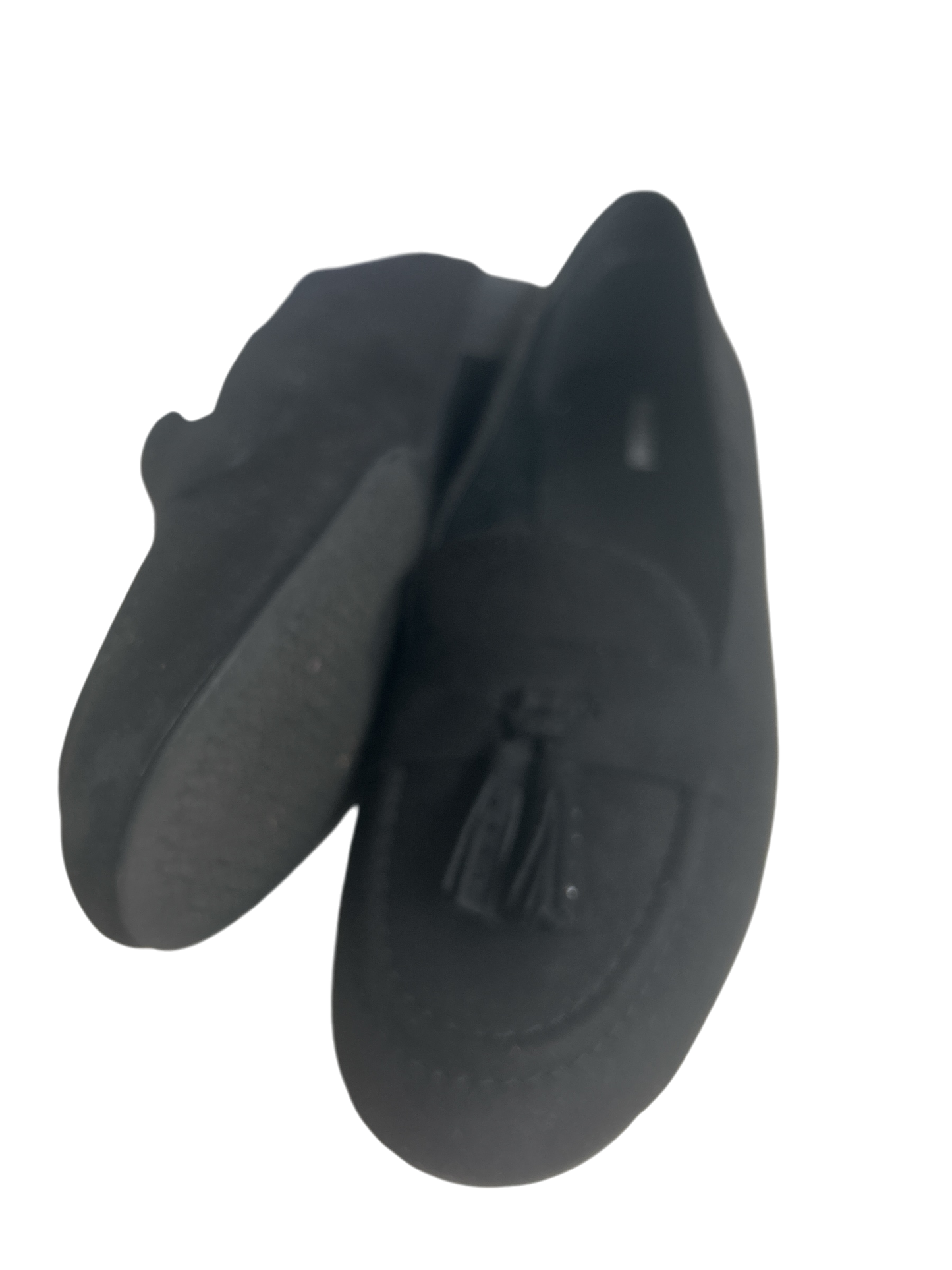 Graceland Wildleder Slipper Damen schwarz Gr. 40