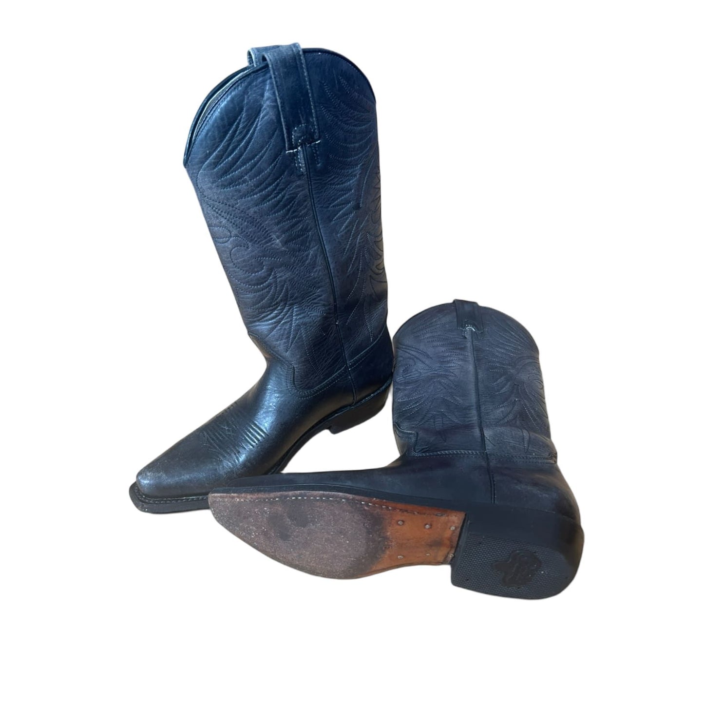 Buffalo Damenstiefel Cowboystiefel schwarz Gr. 37