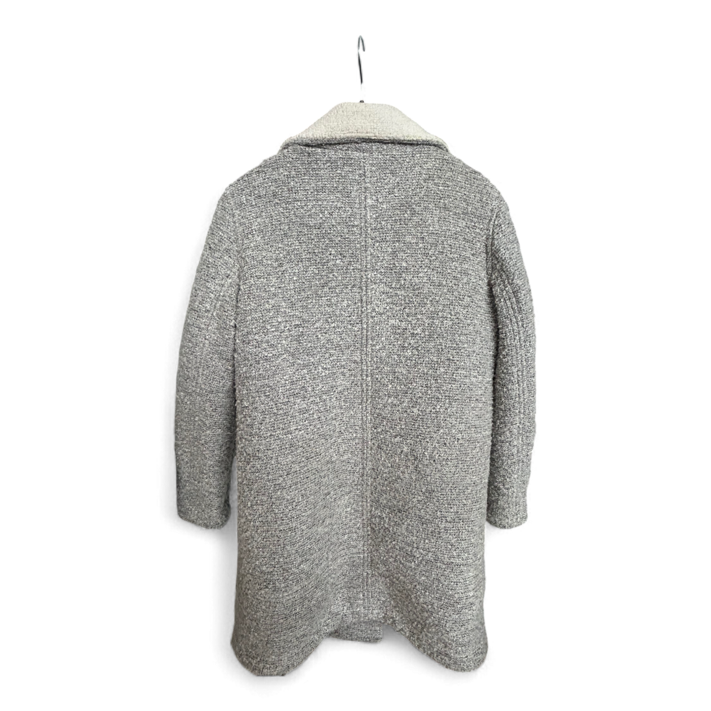 ESPRIT Damenmantel aus Alpaca-Mix grau Größe L