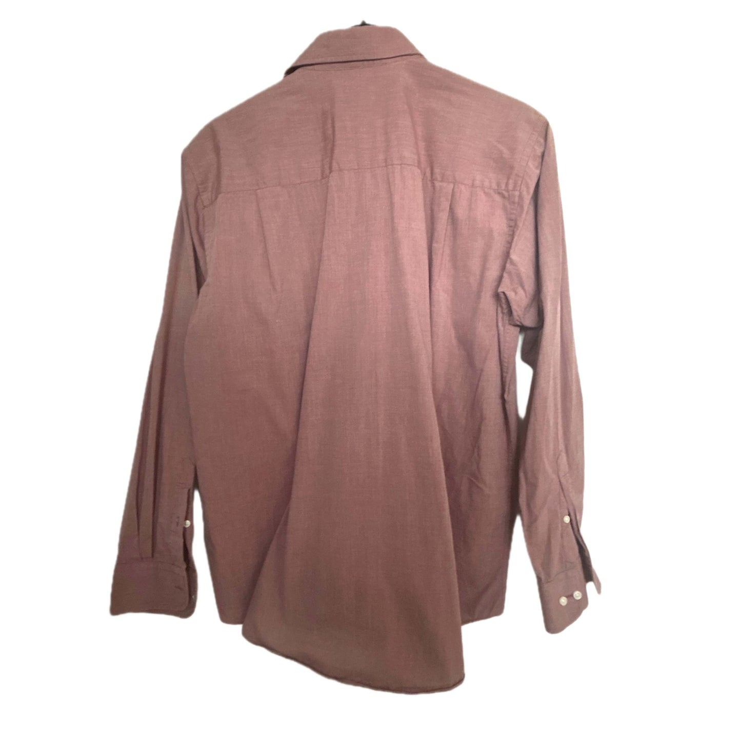 Hemd langarm Regular Fit - A.W.Dunmore Gr. 41 Rot/Braun