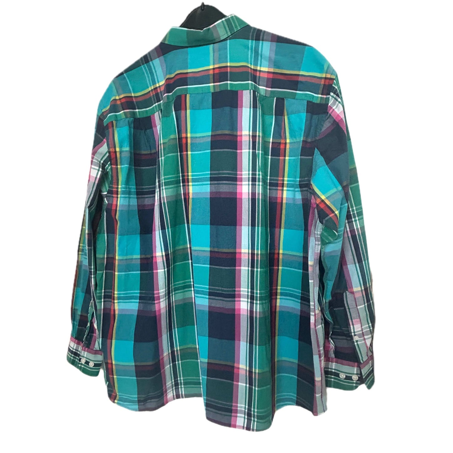 Hemd langarm - Babista Comfort Fit Gr. XL blau, grün, kariert