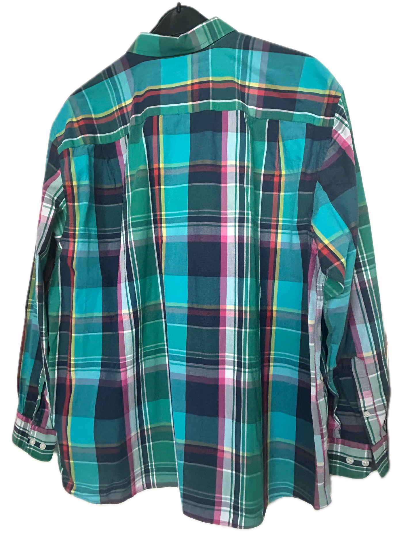 Hemd langarm - Babista Comfort Fit Gr. XL blau, grün, kariert