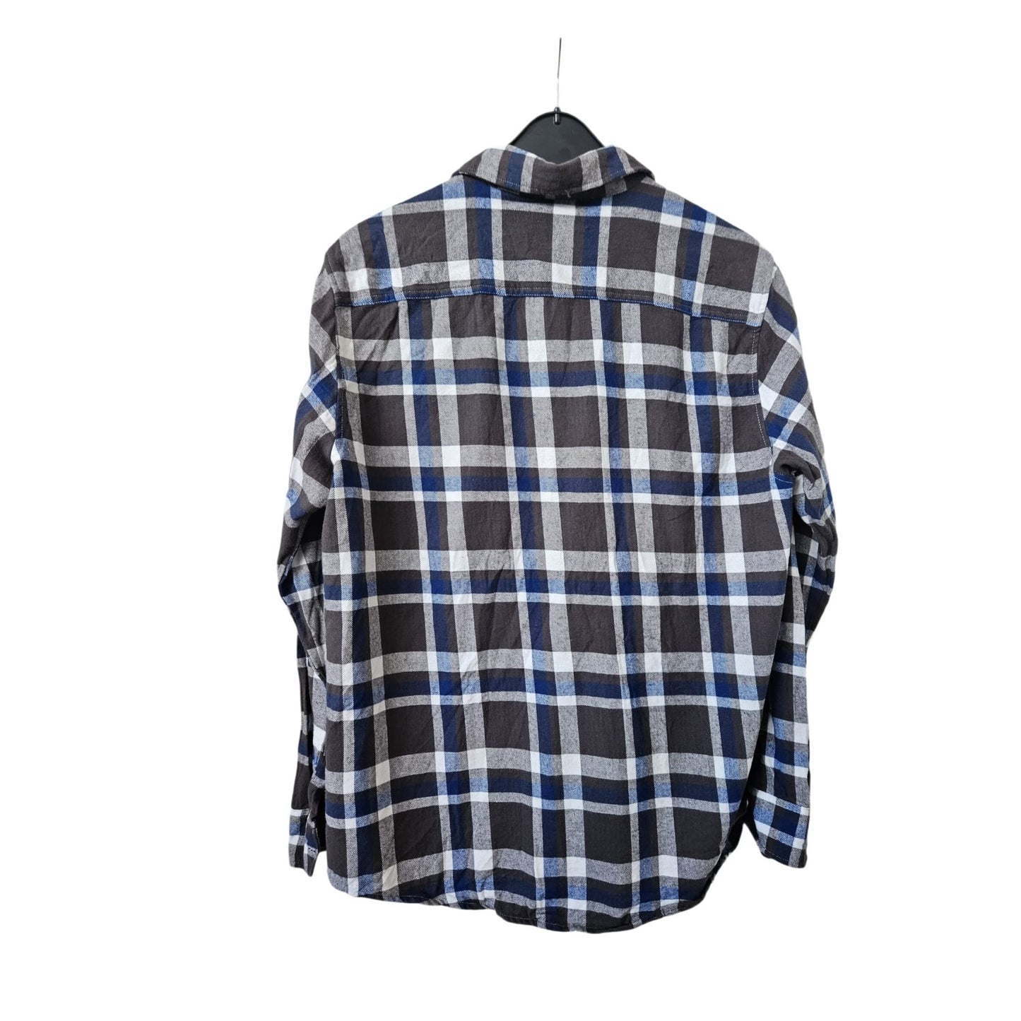 Hemd langarm - IDENTIC - Gr. 41/42 (L) braun, blau, beige kariert