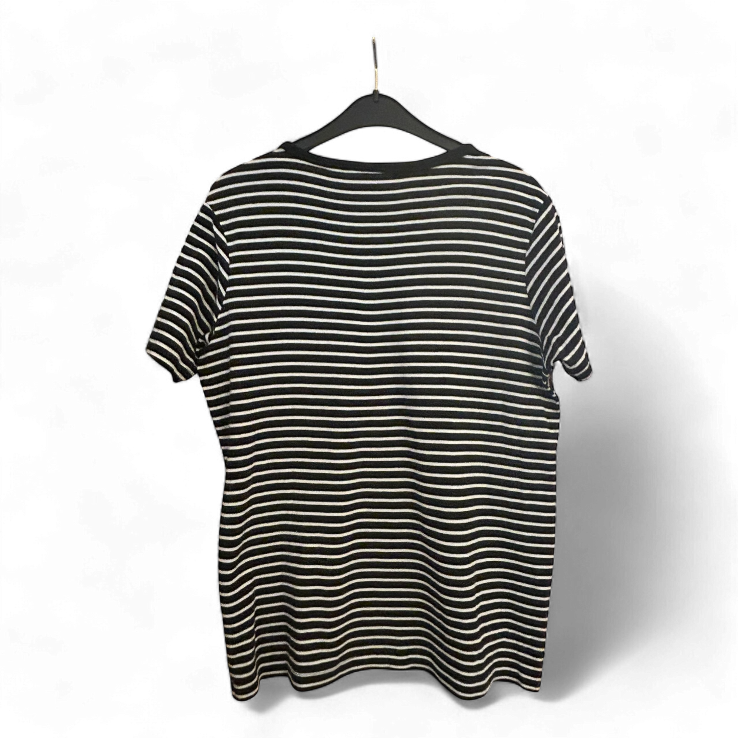 Yessica Damen T-Shirt gestreift dunkelblau Größe 40