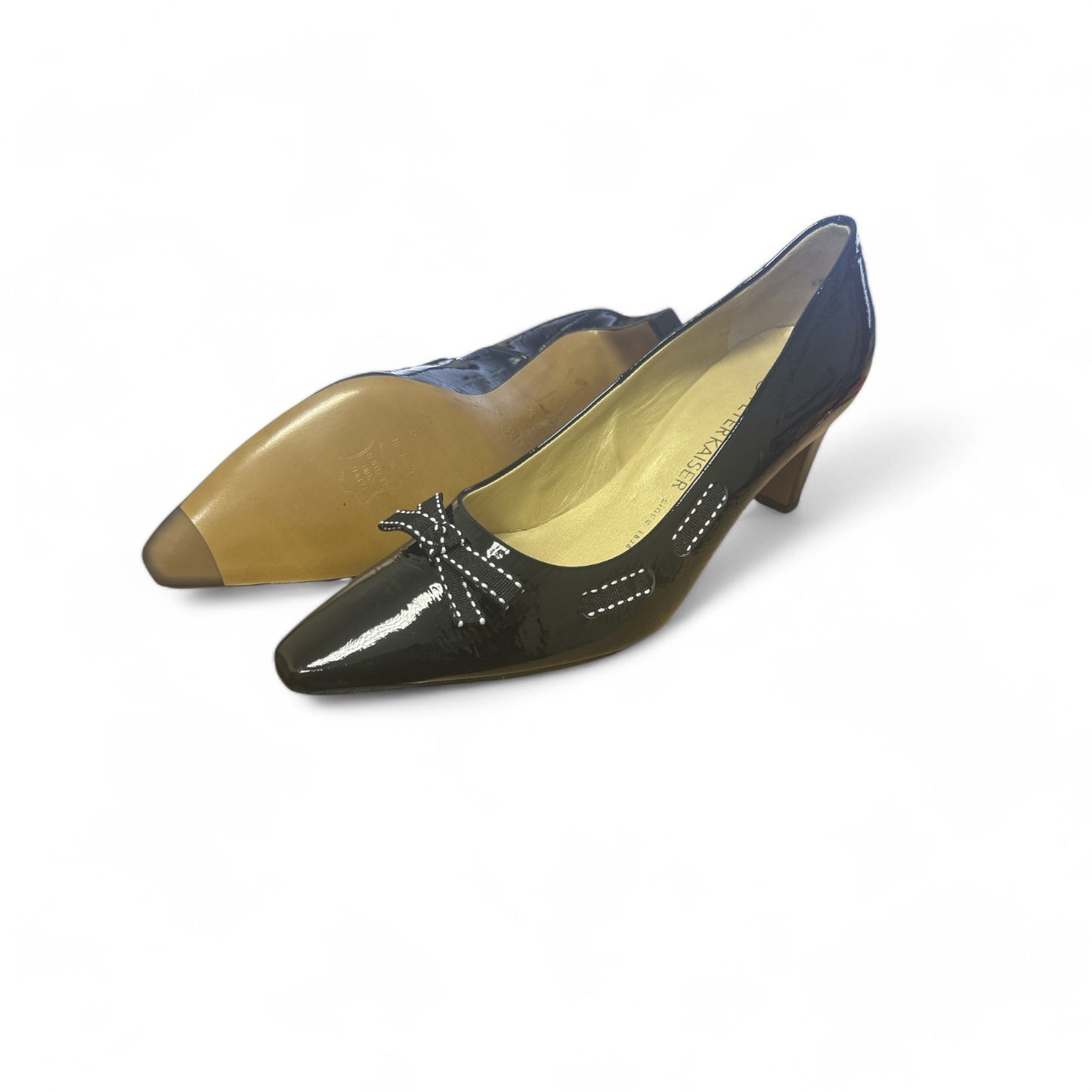 Peter Kaiser schwarze Lack Pumps Damen Gr. 39 (5,5) - Neu!