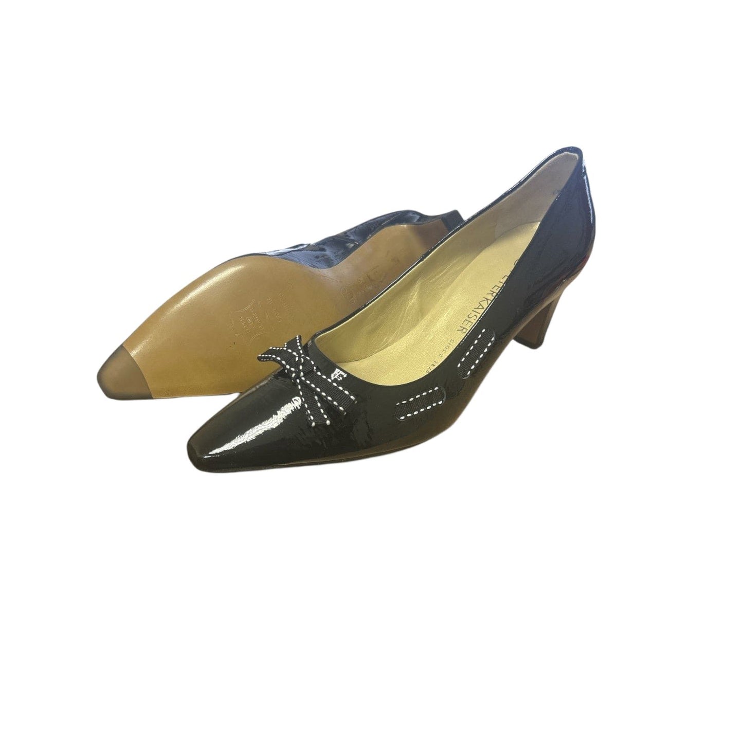 Peter Kaiser schwarze Lack Pumps Damen Gr. 39 (5,5) - Neu!