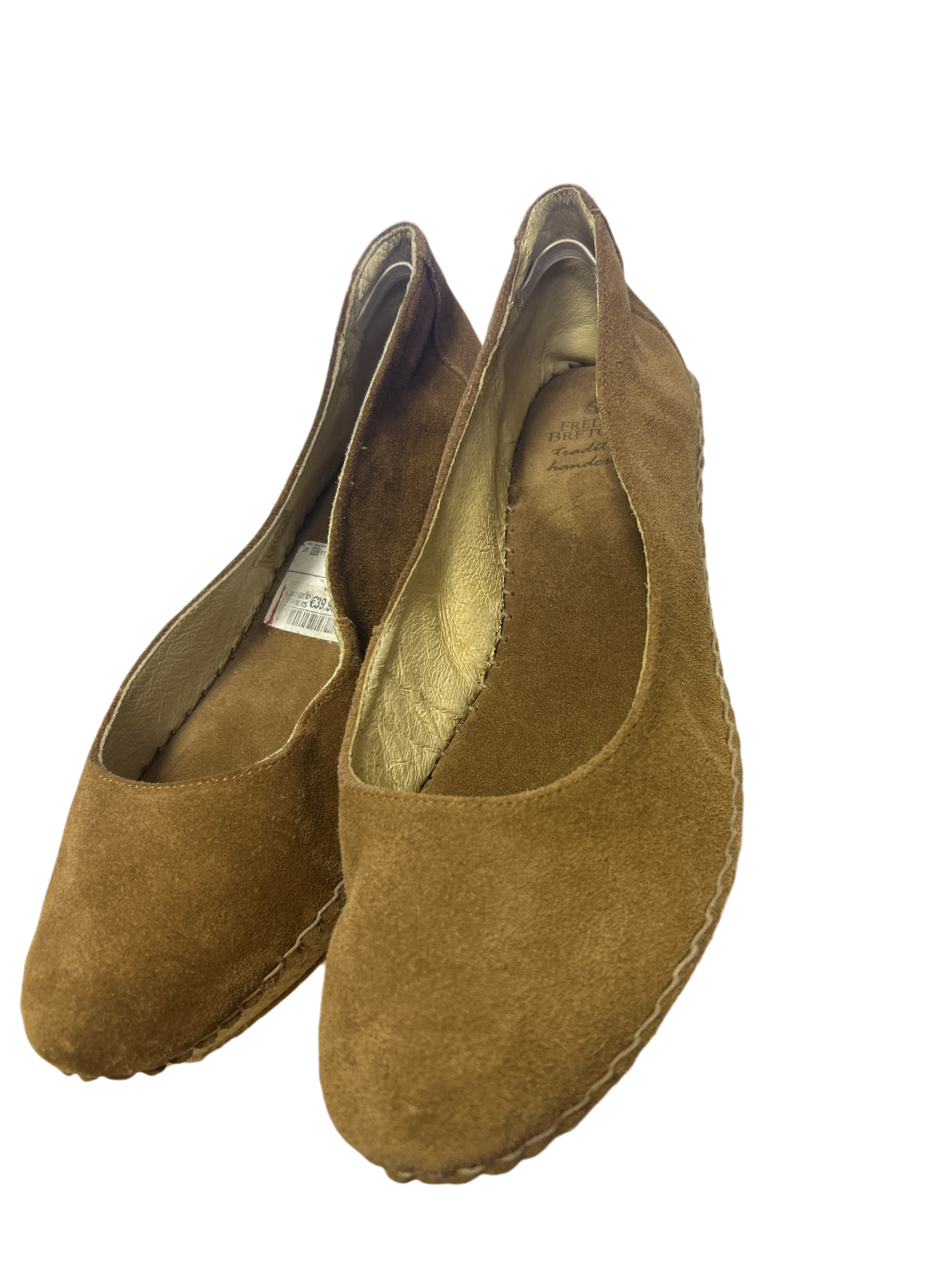 Fred de la Bretoniere Halbschuh Damen braun Gr. 39