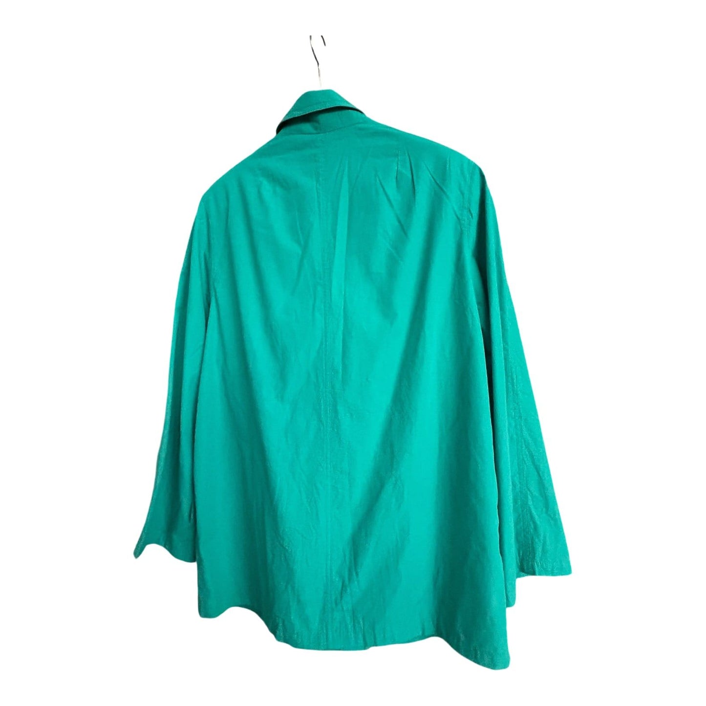 Vintage Damenblazer Sommer 2-reihig grün Größe 40