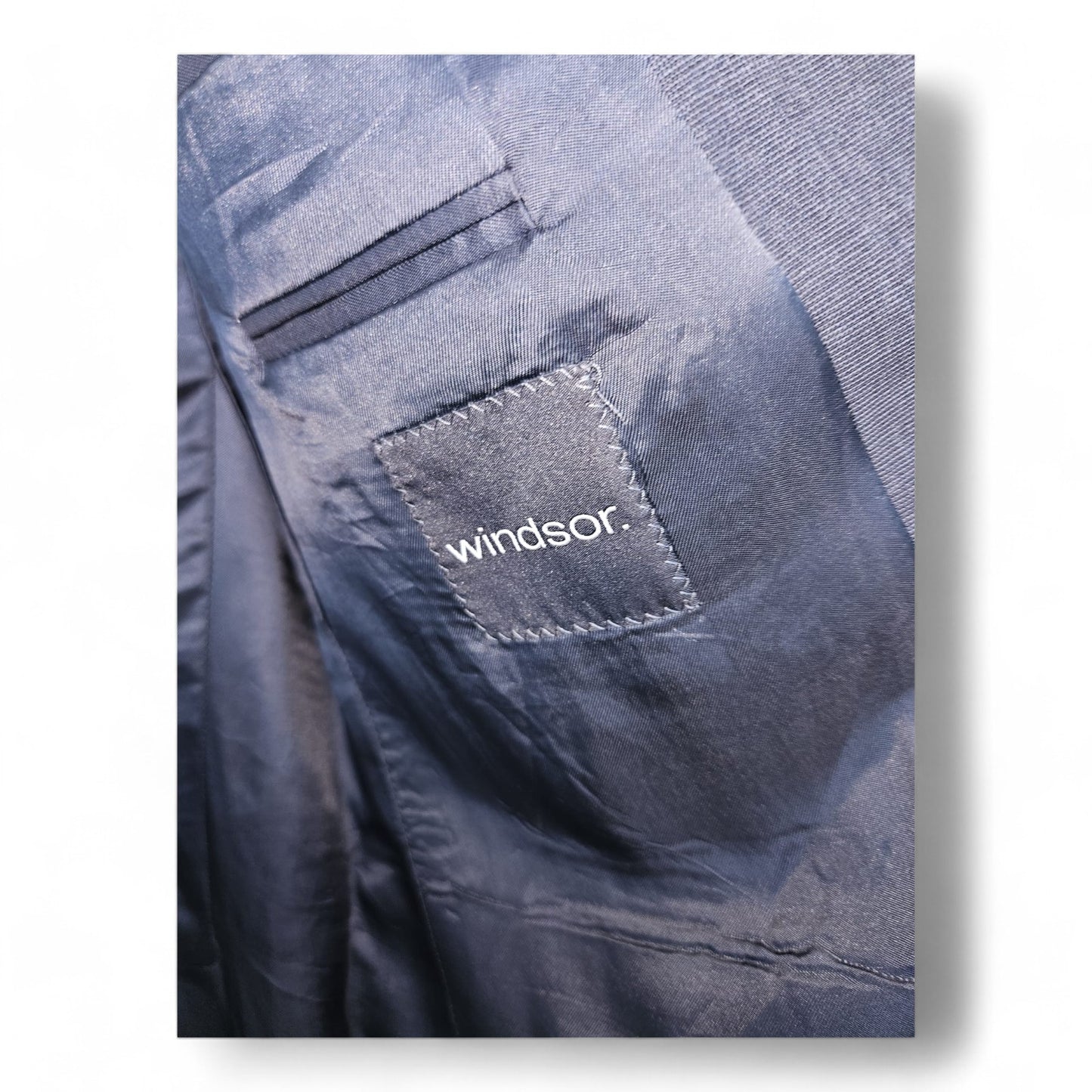 Windsor Sakko Gr 50 Herren Sakko Anthrazit Klassisch Elegant Hochwertig