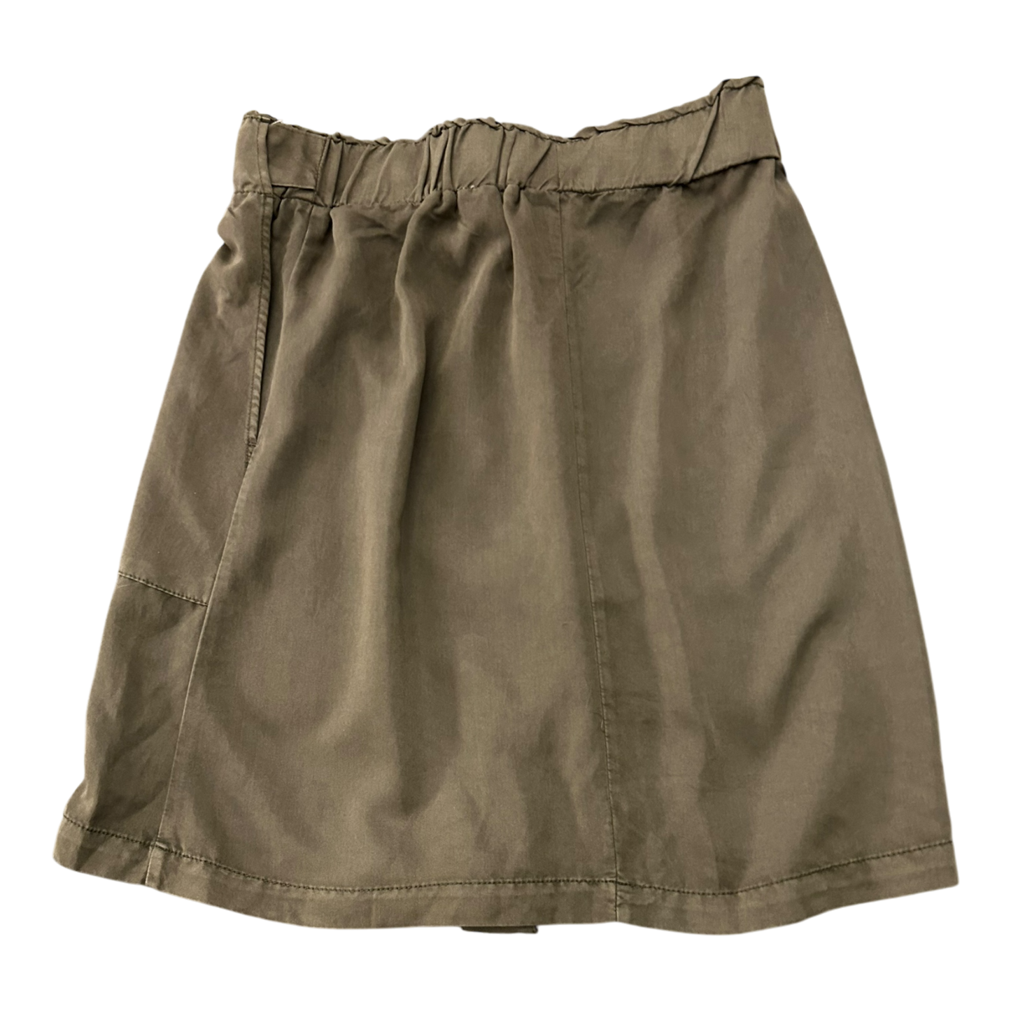 Jean Pascale Damen Midirock khaki neu Größe 36