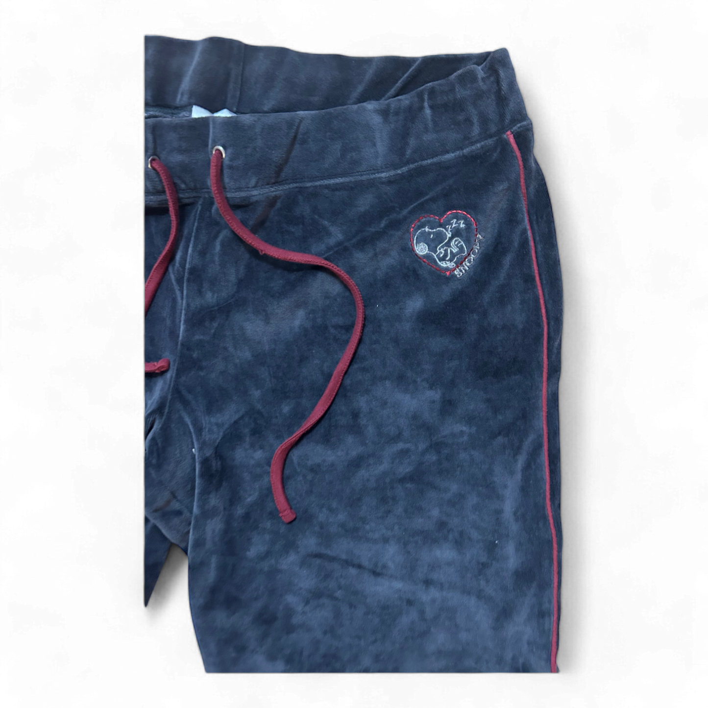 C&A Damen Jogginghose SNOOPY grau samtig Größe L