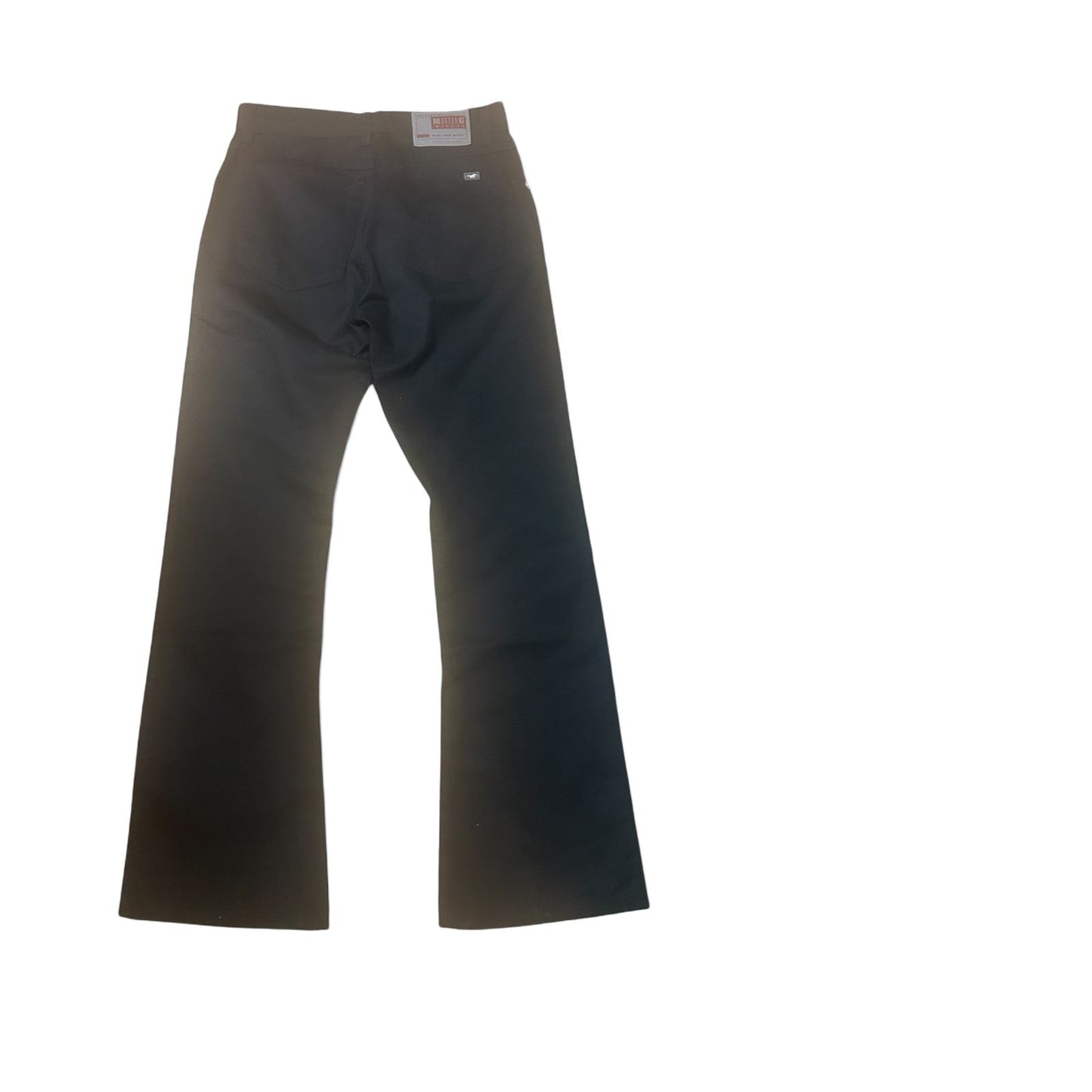 Mustang Herren Jeans Schwarz Größe 31 32 Bell Bottom Retro
