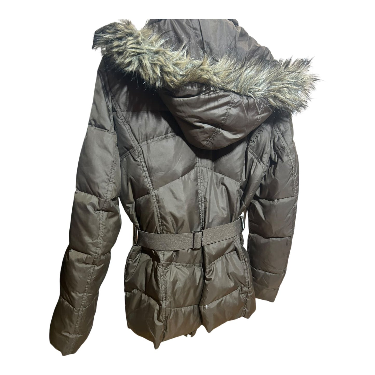 Esprit Daunenjacke mit Echtdaune - Brauntöne, Größe 38
