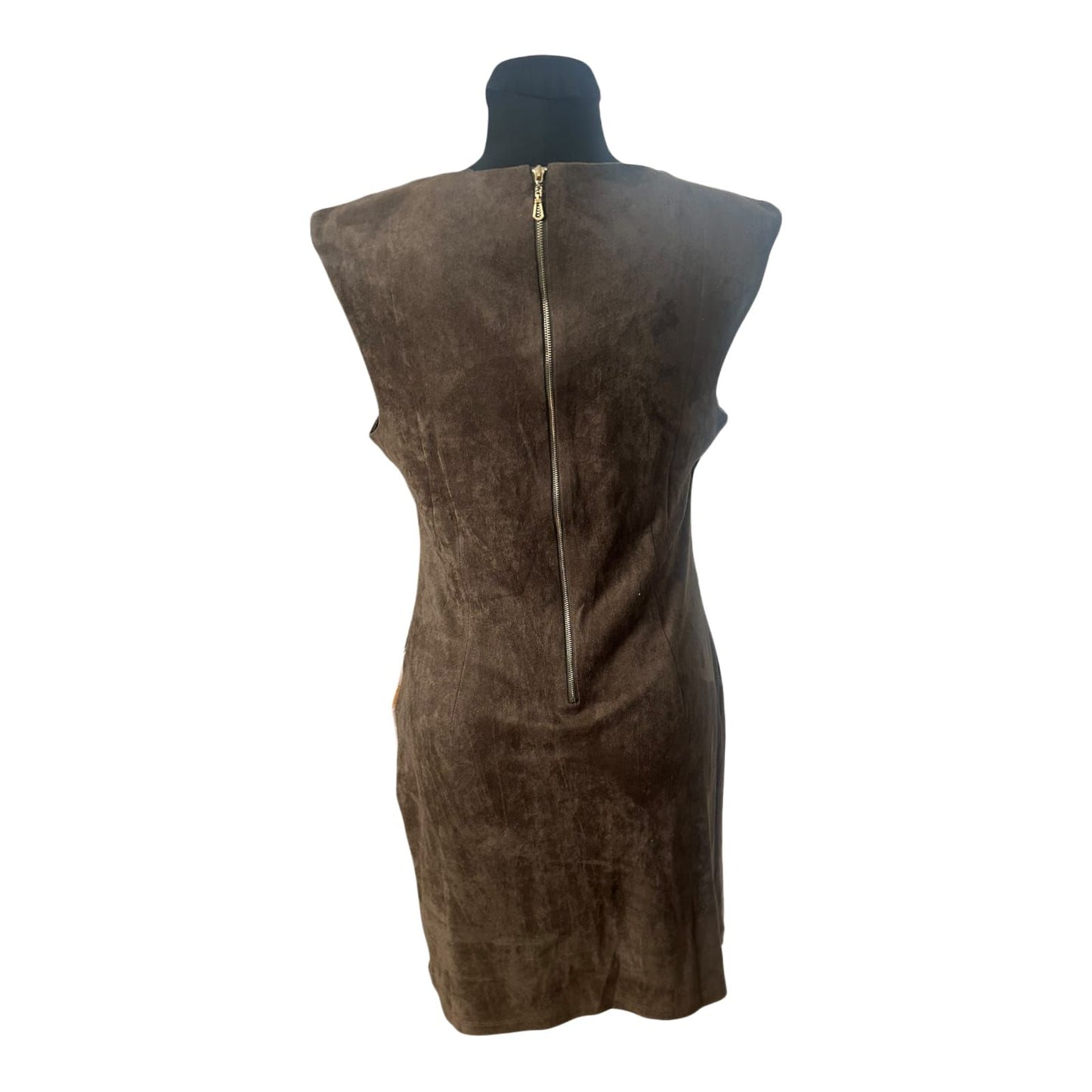 Stella Morgan Damenkleid Größe 40 Khaki Brauntöne ärmellos Cool elegant