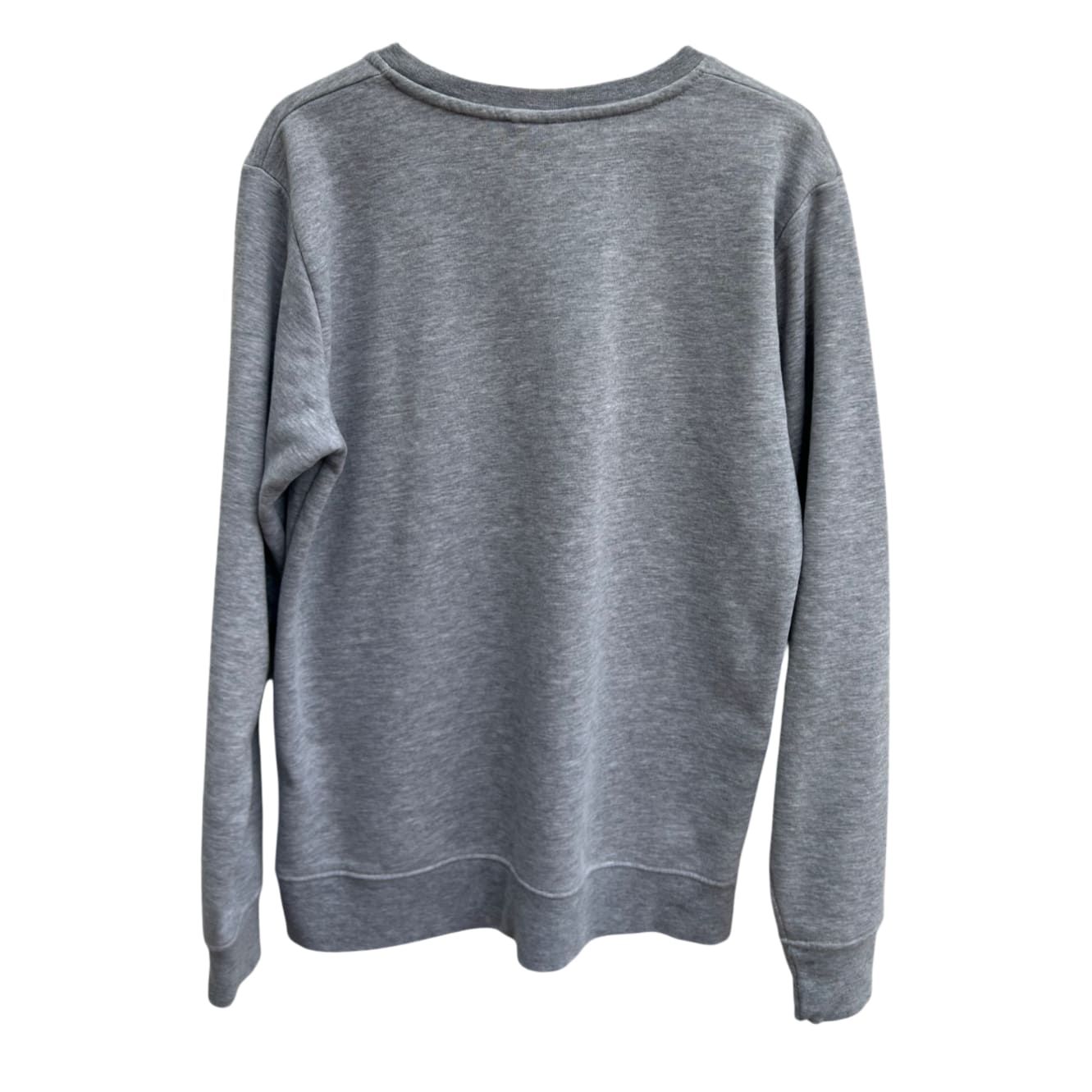 Fishbone Sweatshirt Herren XL Grau Print Rundhals Pullover Baumwolle Streetwear