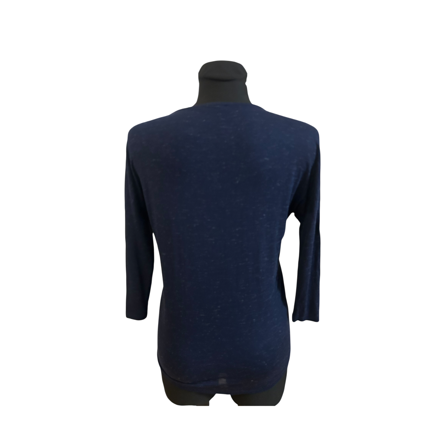 Orsay Bluse Damen Gr S Blau Viskose Stretch Reißverschluss Sommer Elegant