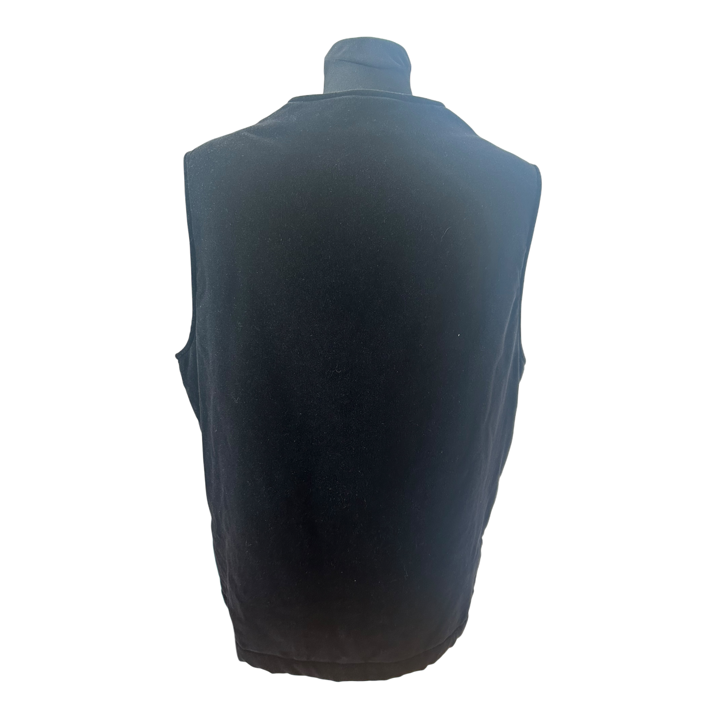 Barisal Weste Damen Gr 44 Schwarz Samt Gefüttert Elegant Reissverschluss