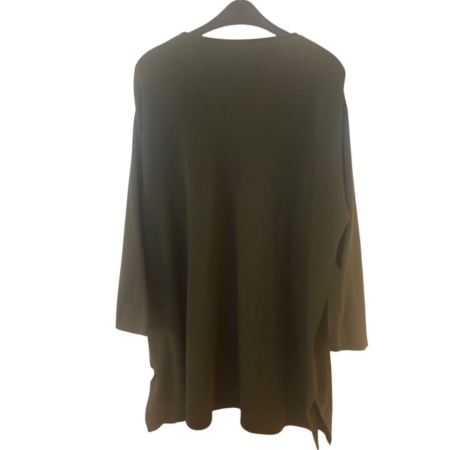 Damen Tunika Dress Longpullover Gr. 56 58 Lässig Cozy Oversize Look Boho Neu