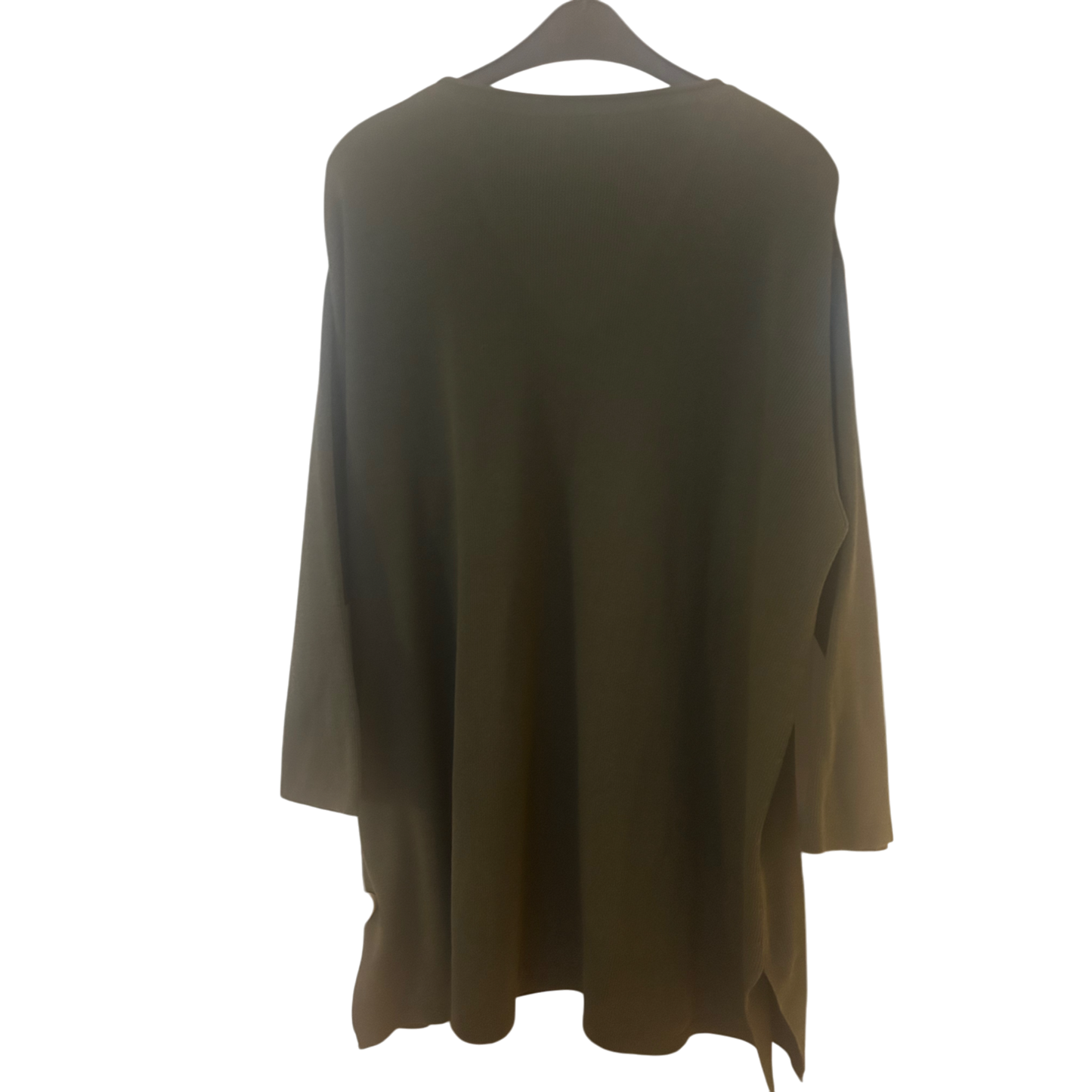 Damen Tunika Dress Longpullover Gr. 56 58 Lässig Cozy Oversize Look Boho Neu