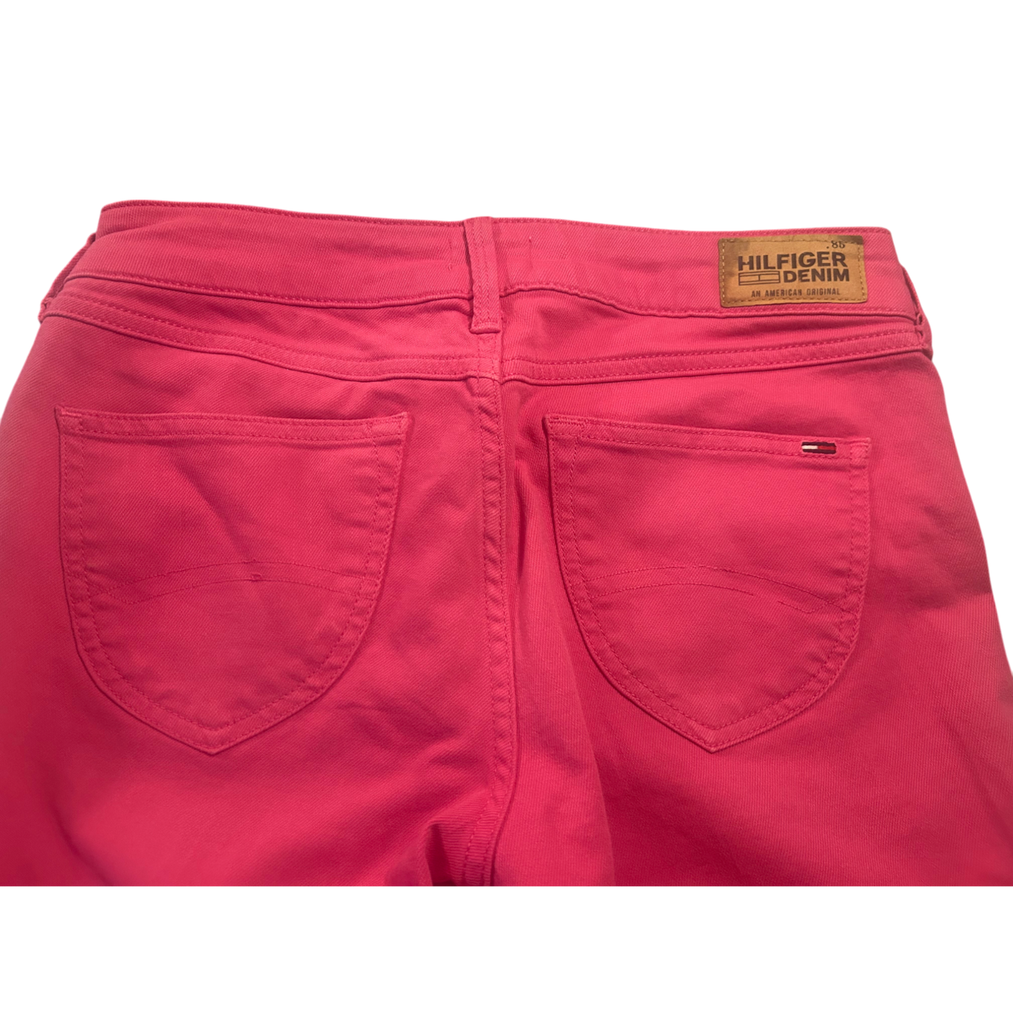 Tommy Hilfiger Damen Jeans | Gr. 28 (36) | Pink | 3/4 Länge