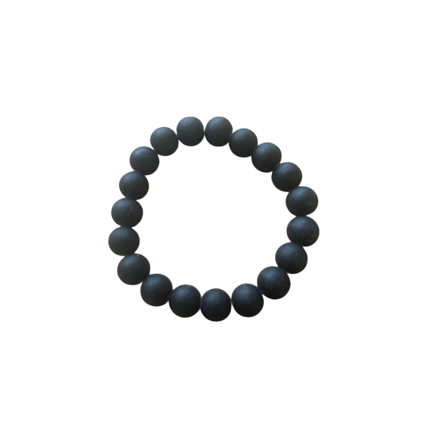 Naturstein Armband Black Minimalistisch Look Elegant