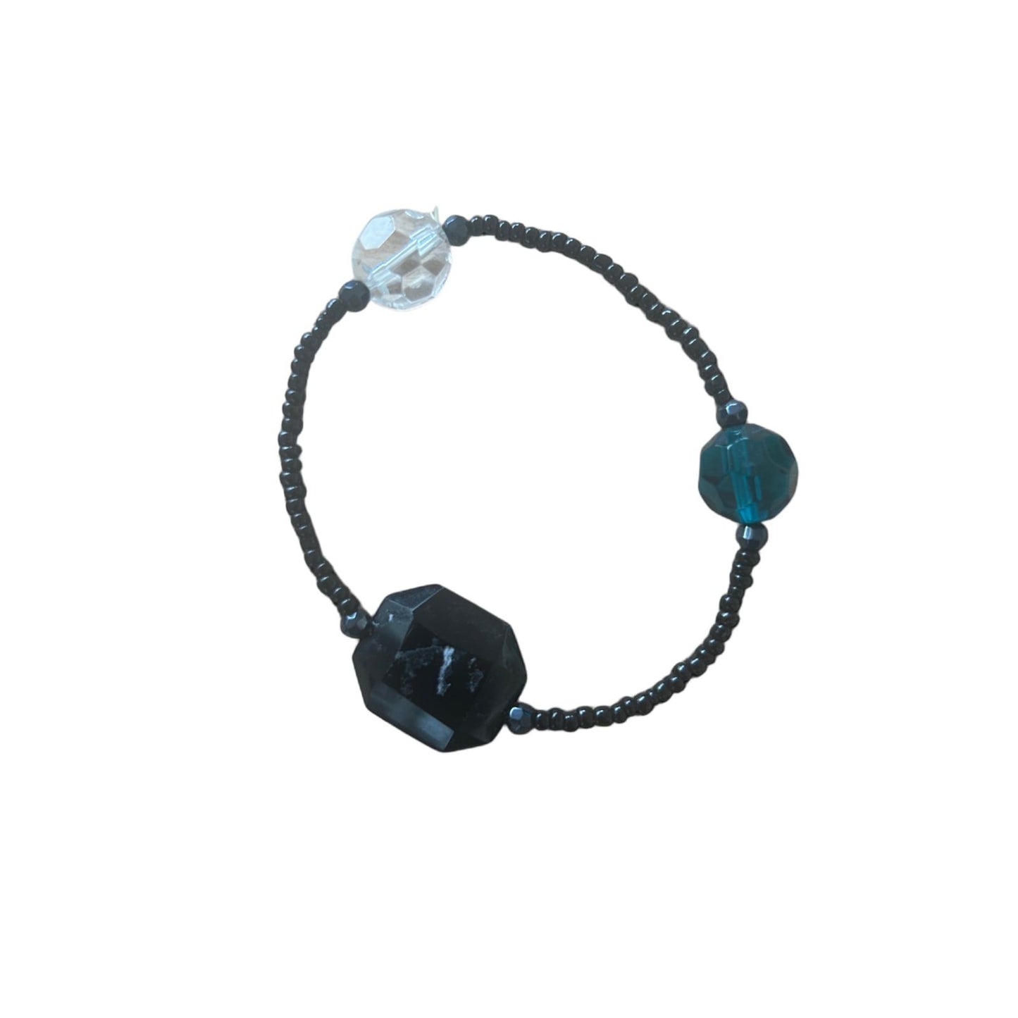 Glasperlen Armband Elegant Handgefertigt Elegant Modern