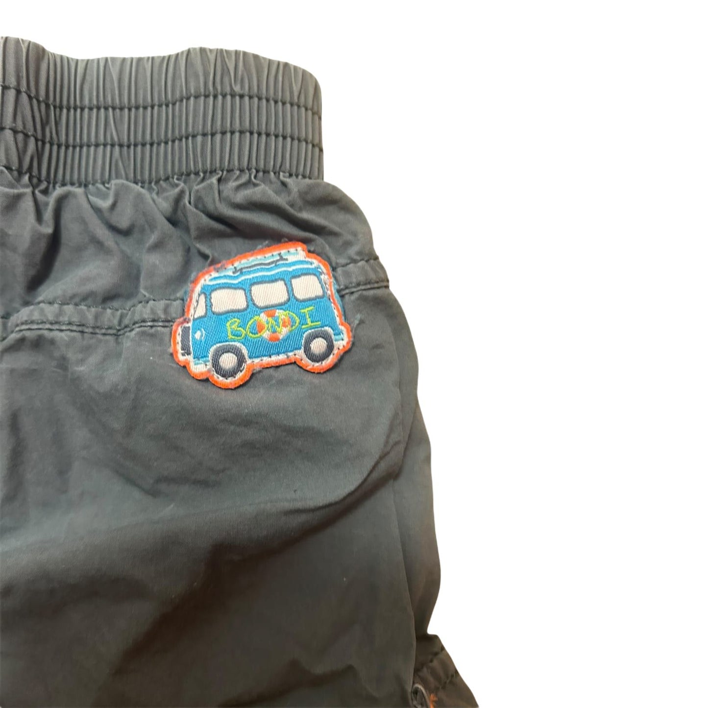 Bondi Baby Hose Cargo grau Gr 74 Baumwolle Jungen Kinderhose Sommer Krempel