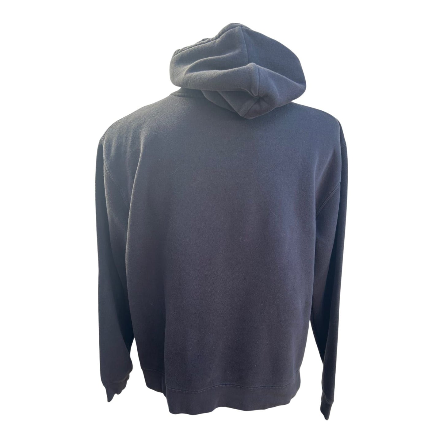 Russell Hoodie Herren Gr XL Schwarz Kapuzenpullover Totenkopf Kapitän Print Maritim