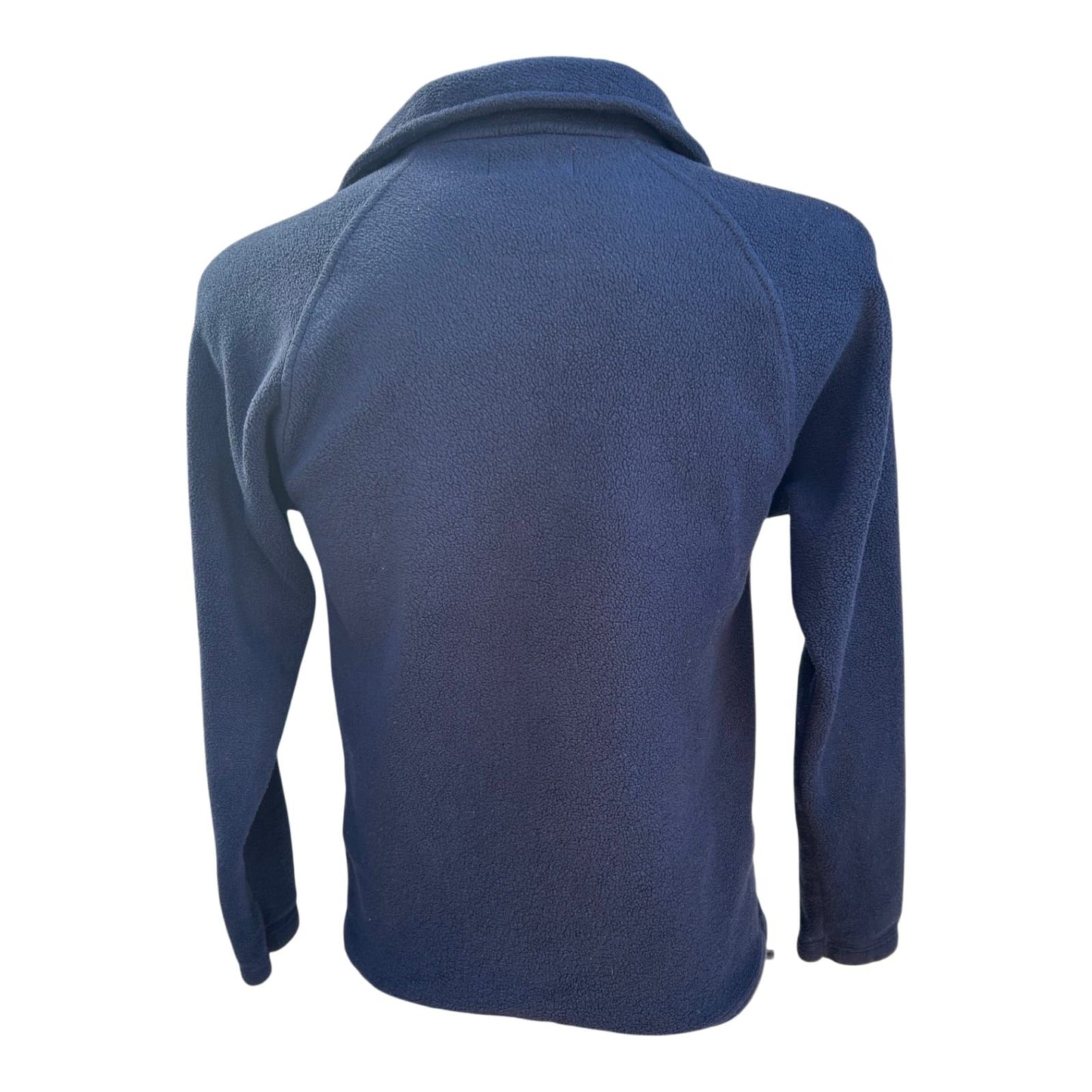 Kappa Fleecepullover Herren Gr S Dunkelblau Halbzip Logo Stick Warm Weich Klassisch