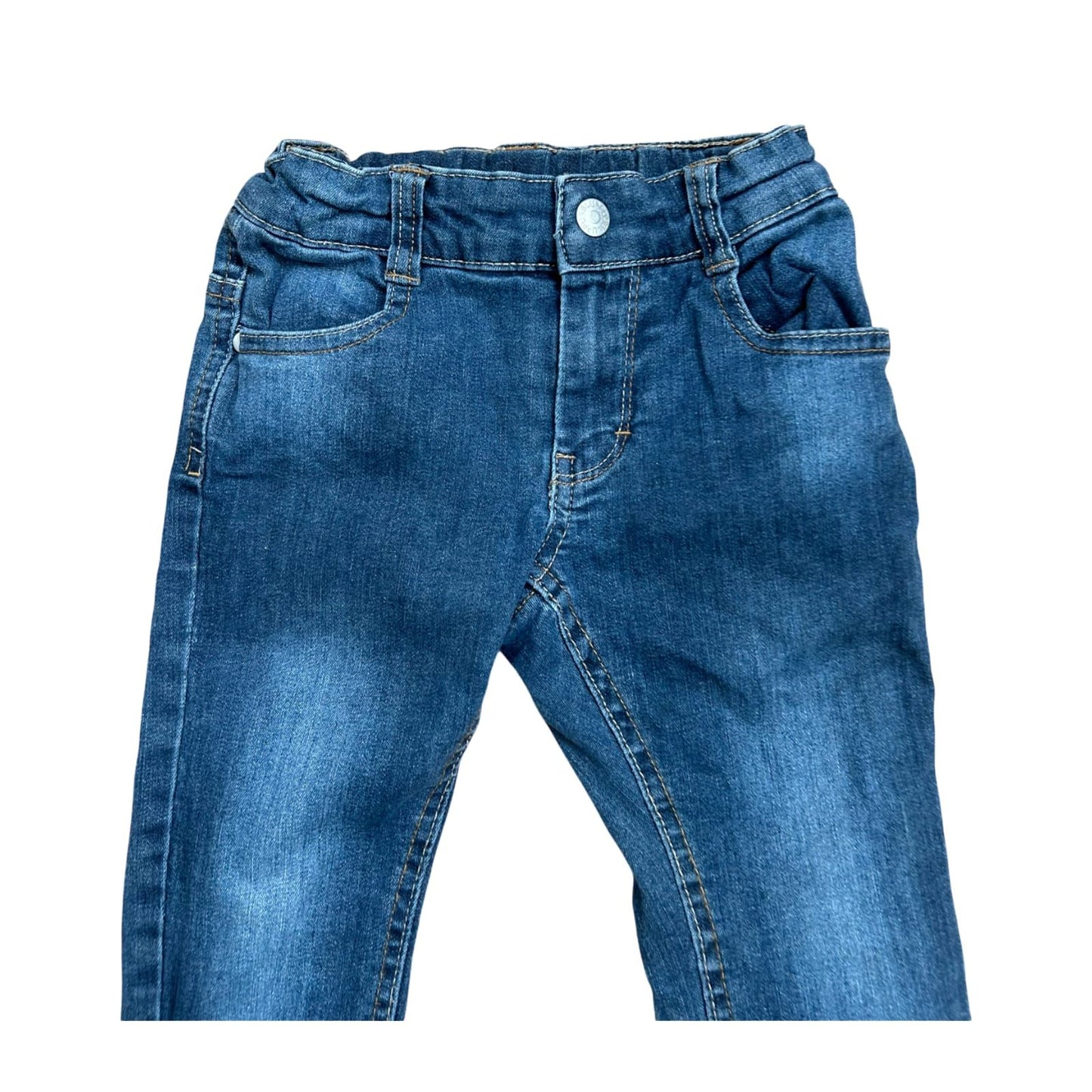 Pusblu Jungen Jeans Gr 92 Blau Denim Baumwolle Stretch Kinder Hose Robust