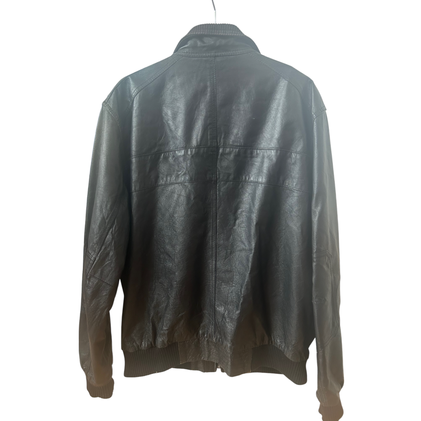 Montego Lederjacke Herren M Schwarz Echtleder Nappaleder Jacke Classic Style