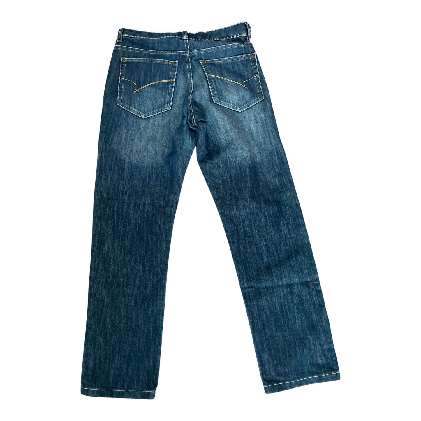 Lemmi Jungen Jeans Hose Gr 176 Slim Blau Denim Freizeit Basic Gerade Fit