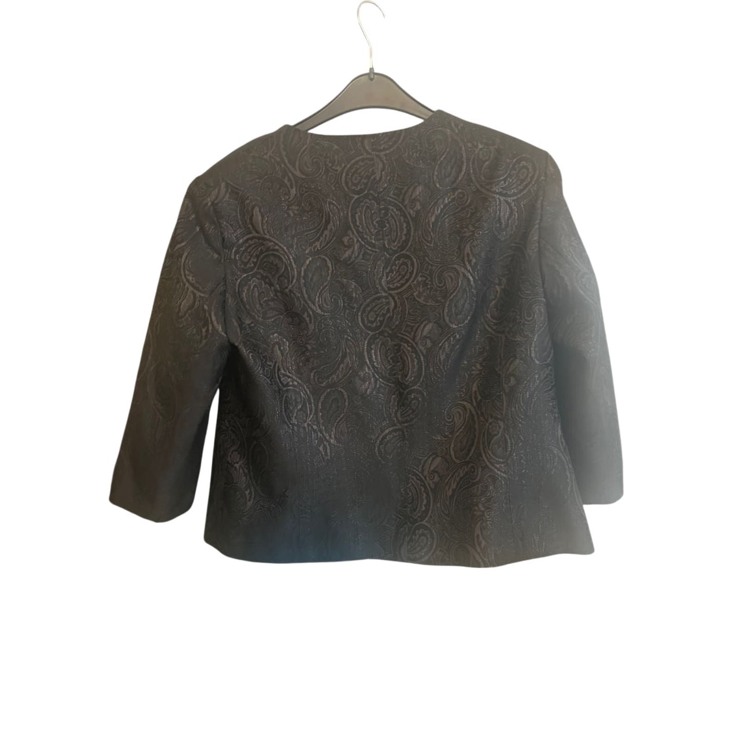 ✨ De Neve Haute Couture Berlin – Edler Damenblazer mit Paisley-Muster - Größe L ✨