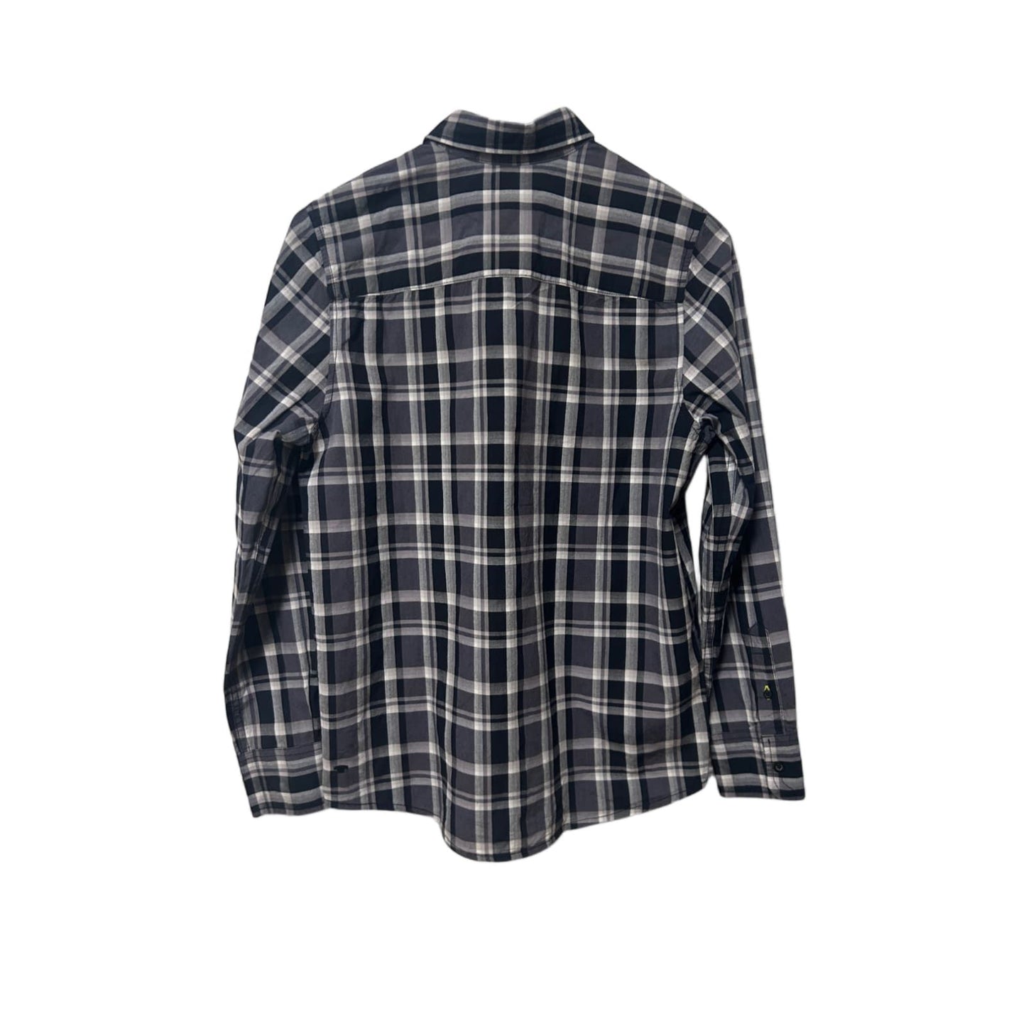 Tom Tailor Hemd Jungen 164 Schwarz Grau Langarm Kariert Baumwolle Schule Freizeit