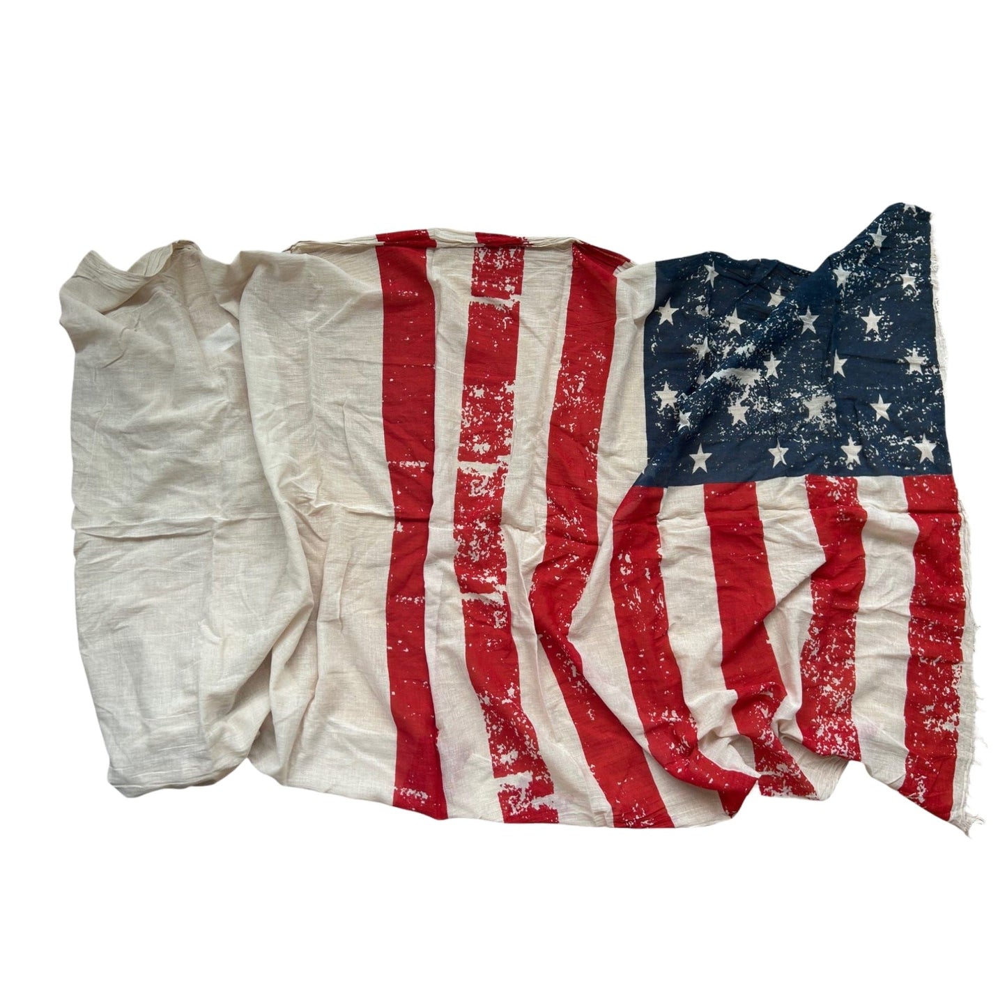 🧣 Review Tuch mit US-Print 100 x 190 cm – Baumwolle 🇺🇸
