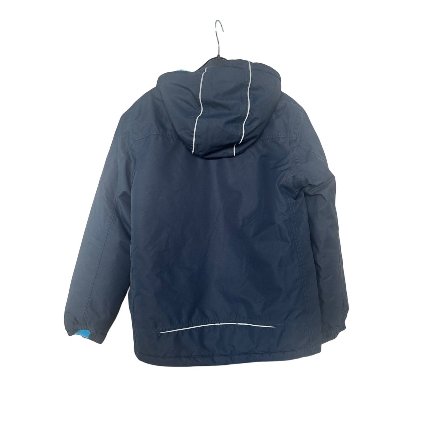 LEMMi Outdoorjacke Jungen Gr 152 Winterjacke Dunkelblau Warm Gefüttert Robust