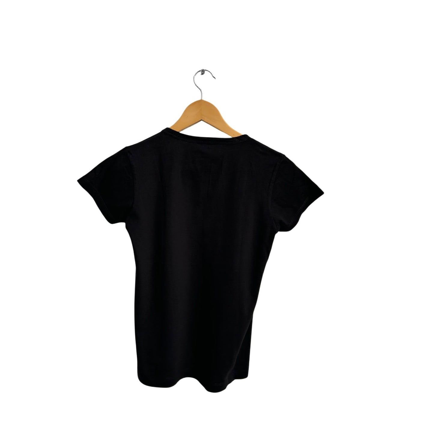 T Shirt Damen Gr S Schwarz Berlin Strass Katzen Motiv Baumwolle NAKEDSHIRT