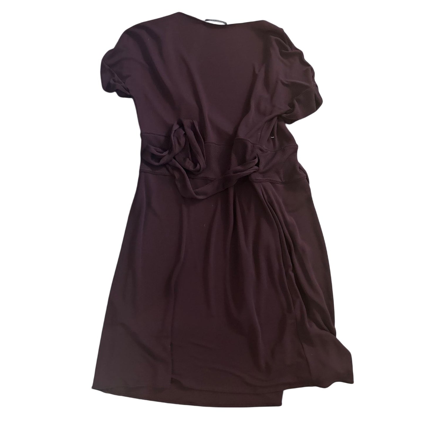 Strenesse Kleid Damen Dress Damenkleid Gr. 36 Pflaume Wickel Top Zustand Elegant