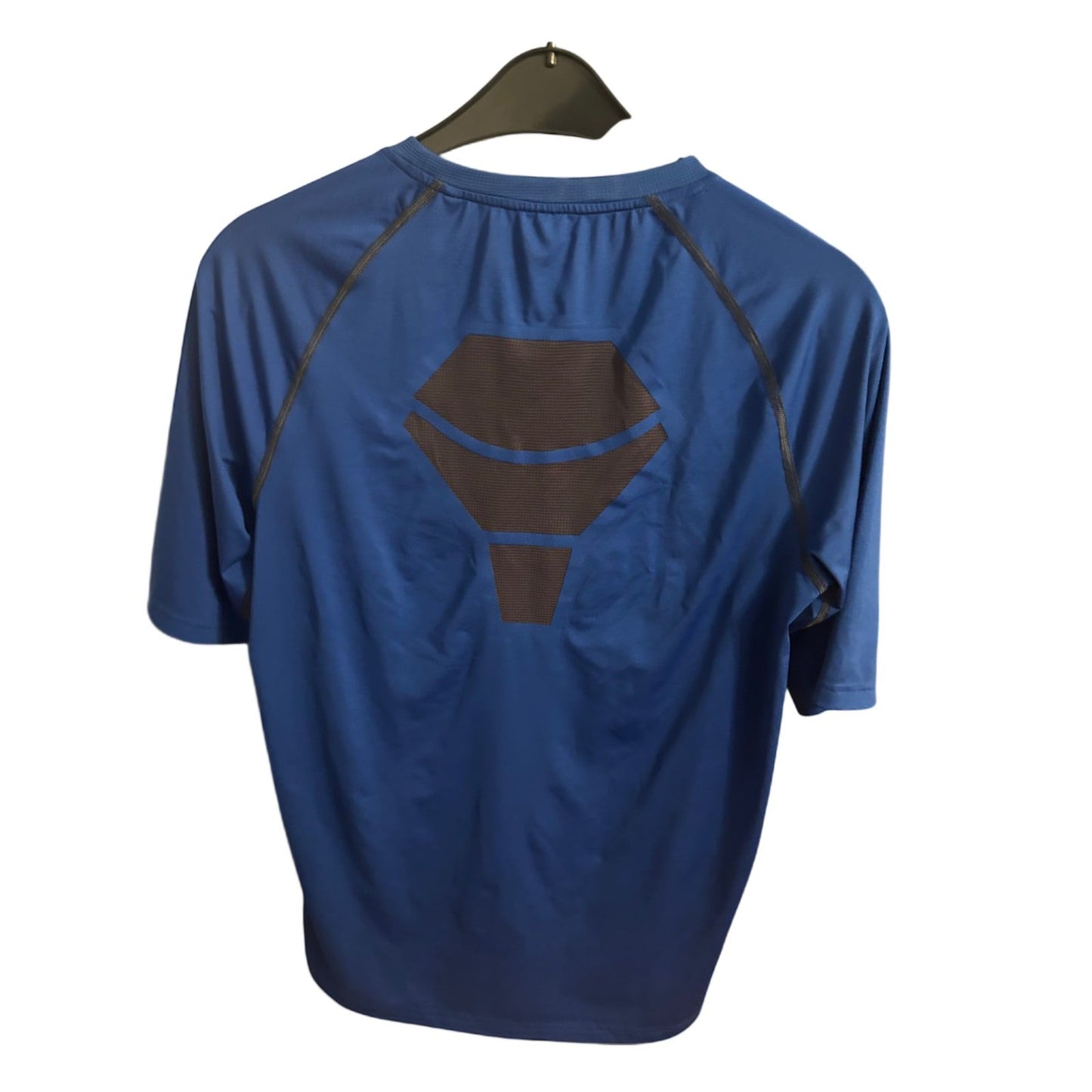 🔵 SHAMP Funktionsshirt Herren L – Sport & Stretch 🏃♂️