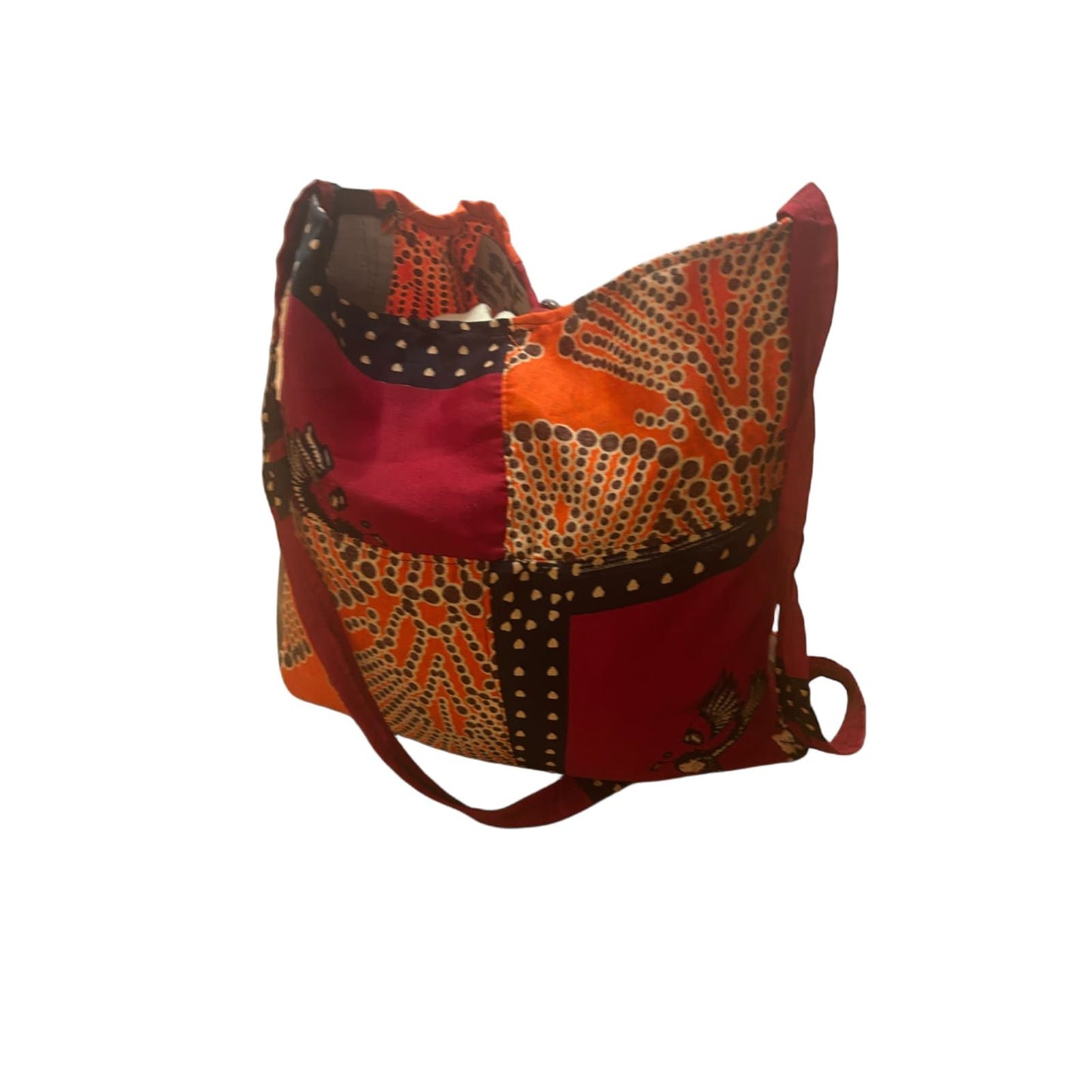 🧵 Stofftasche Patchwork-Design – PAF handmade 🌍👜