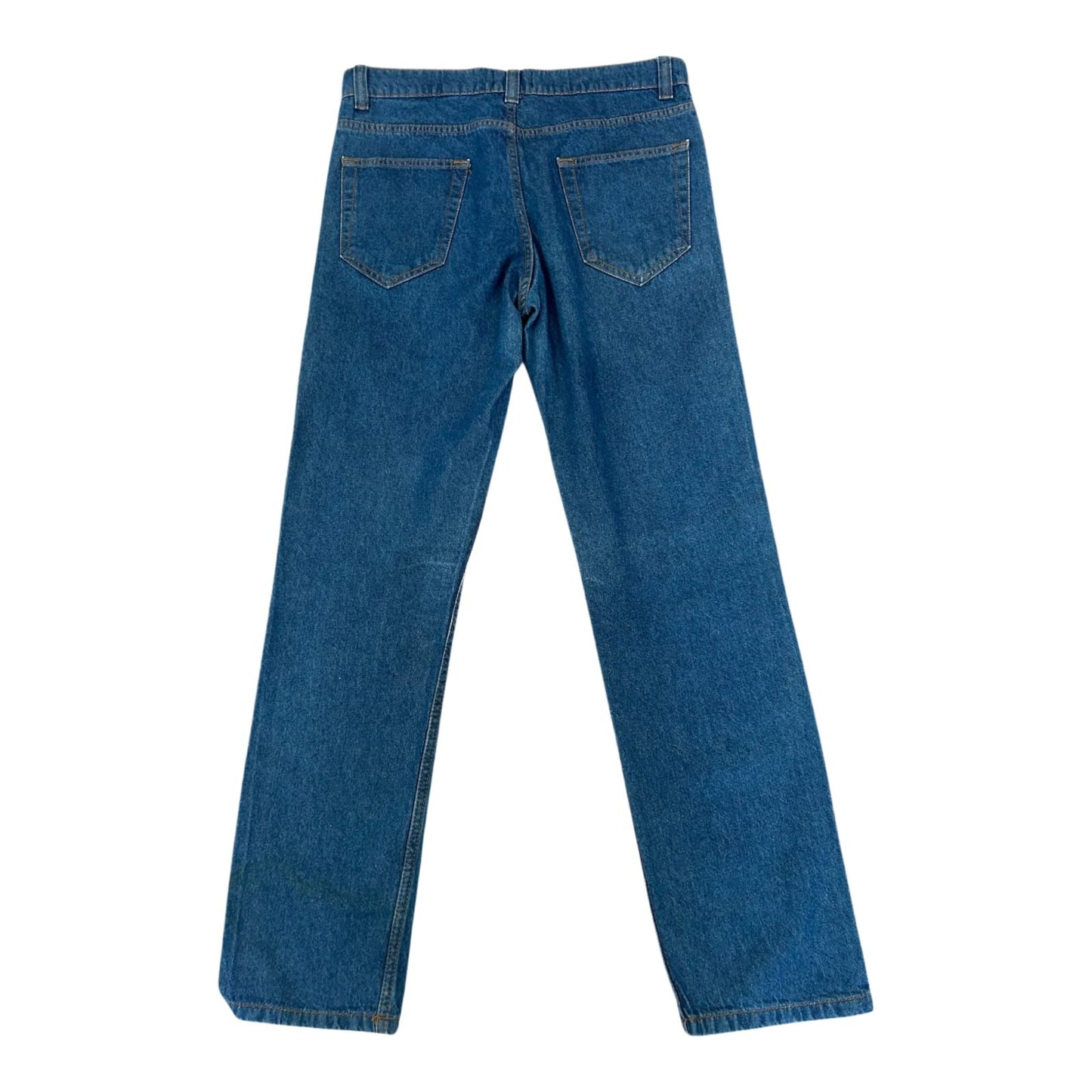 Identic Man Jeans Herren W32 L32 Blau Straight Denim Baumwolle Stretch