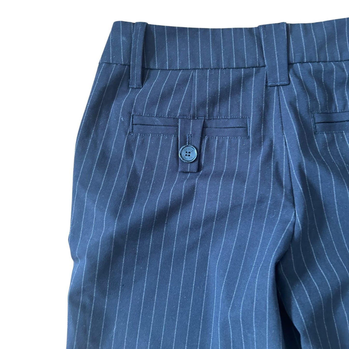 Esprit Shorts Damen Schwarz Nadelstreifen Business Elegant Sommer Gr 38