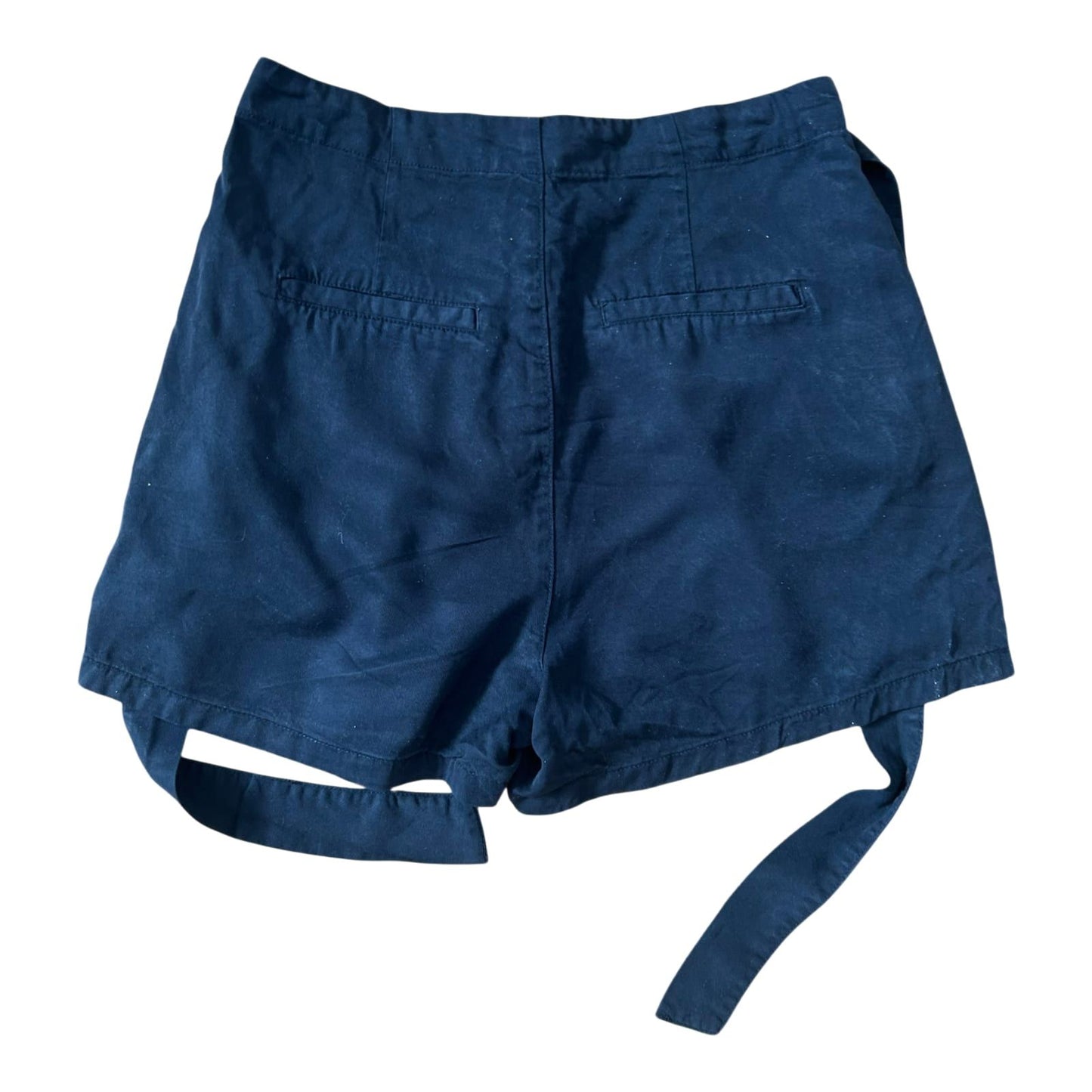Vero Moda Shorts Damen Schwarz Lyocell Bindegürtel Sommer Locker Gr M