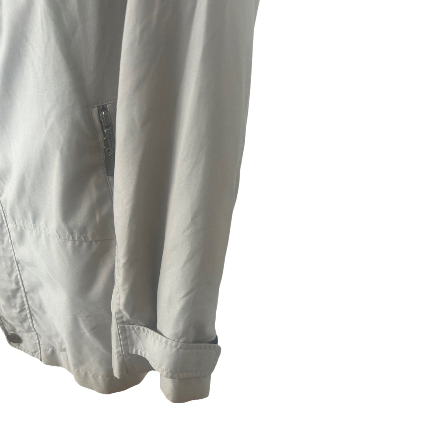 Greenfield Men Jacke Herren Gr 50 Beige Übergang Freizeit Reißverschluss