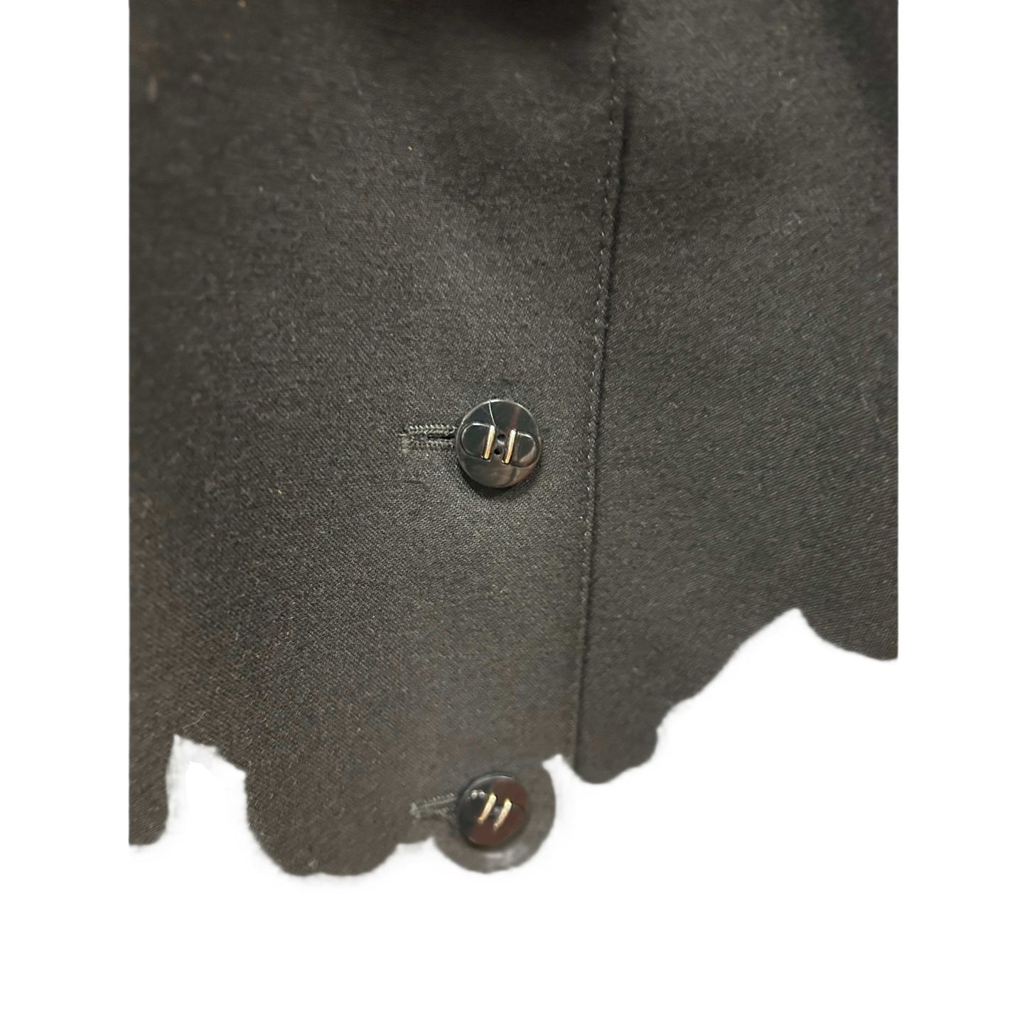 Golden Gate Blazer Größe 48 Schwarz Vintage Schurwolle Elegant Klassisch Damen