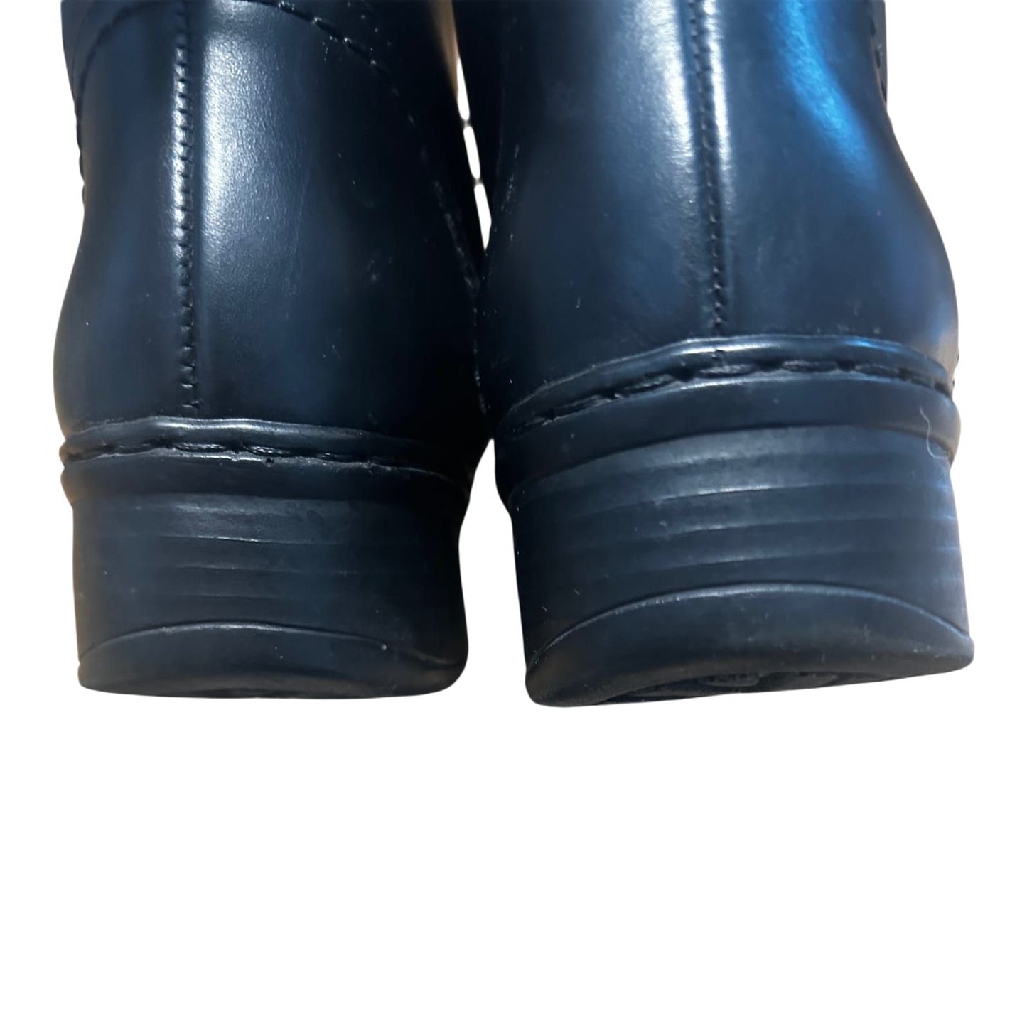 Jenny by ARA Damen Stiefeletten Gr 38,5 Schwarz Leder Schnürschuhe Gefüttert Komfort