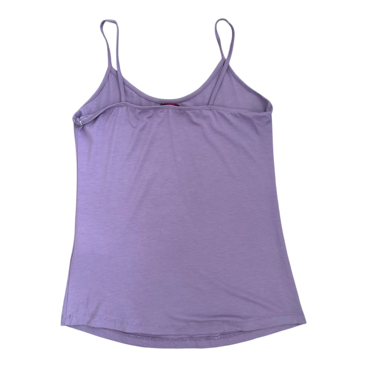 Miss Poem Top Lila Gr L Damen Spaghettiträger Sommer Viskose Stretch Basic
