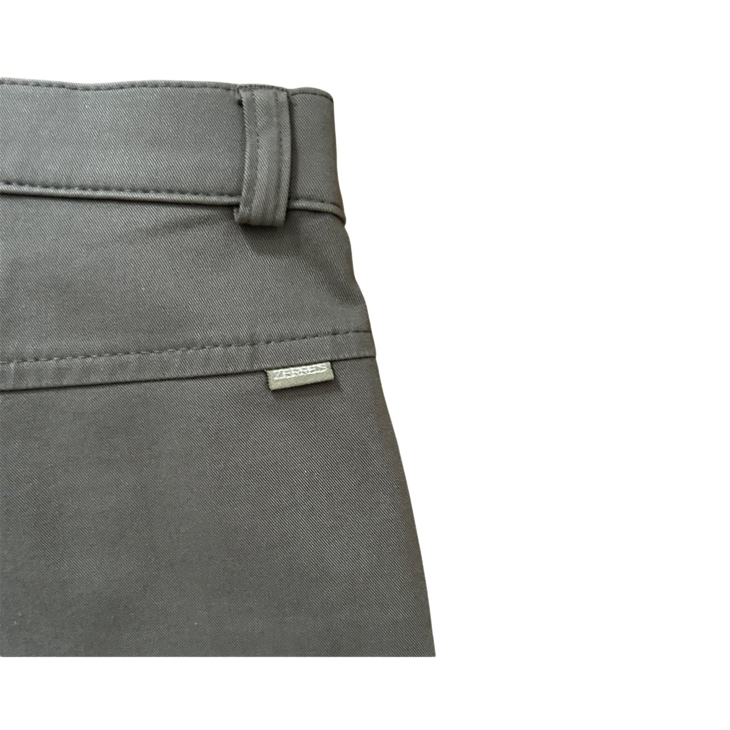 Zerres Damen Stoffhose Gr 42 Taupe Baumwolle Stretch Elegant Klassisch
