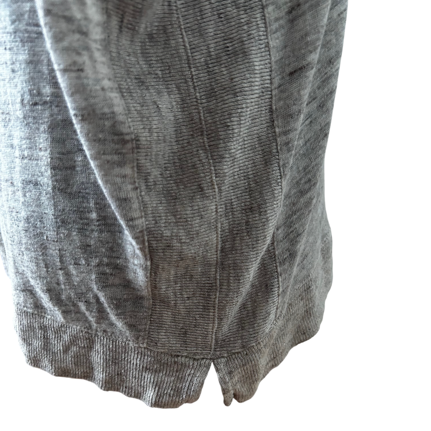 Massimo Dutti Damen Leinen Shirt Beige Langarm Gr M Leicht Sommer