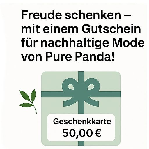 Pure Panda Geschenkkarte im Wert von 50 EUR